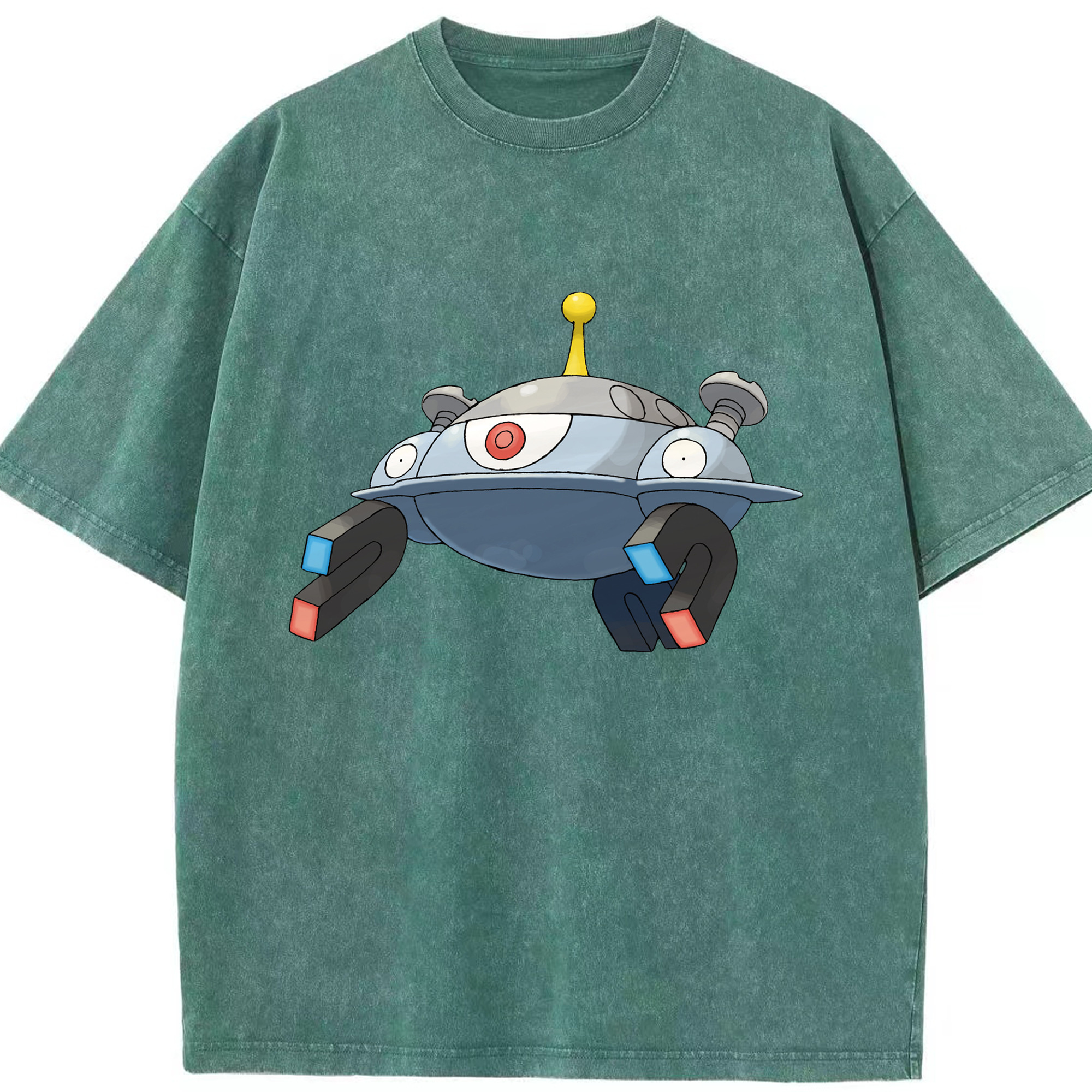 （画像用） ポケットモンスター Pokémon 綿100% ヴィンテージ風 半袖Tシャツ（フロントプリント）
